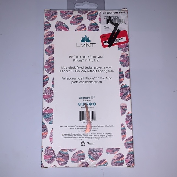 LMNT Easter Egg Phone Case for IPhone 11 Pro Max - Picture 3 of 3